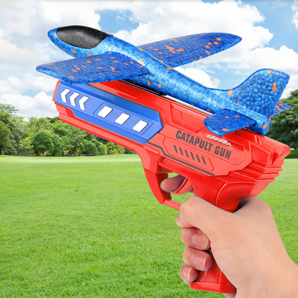Aviões no Ar: Brinquedo Lançador para Diversão Sem Fim