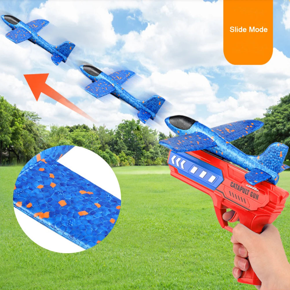 Aviões no Ar: Brinquedo Lançador para Diversão Sem Fim
