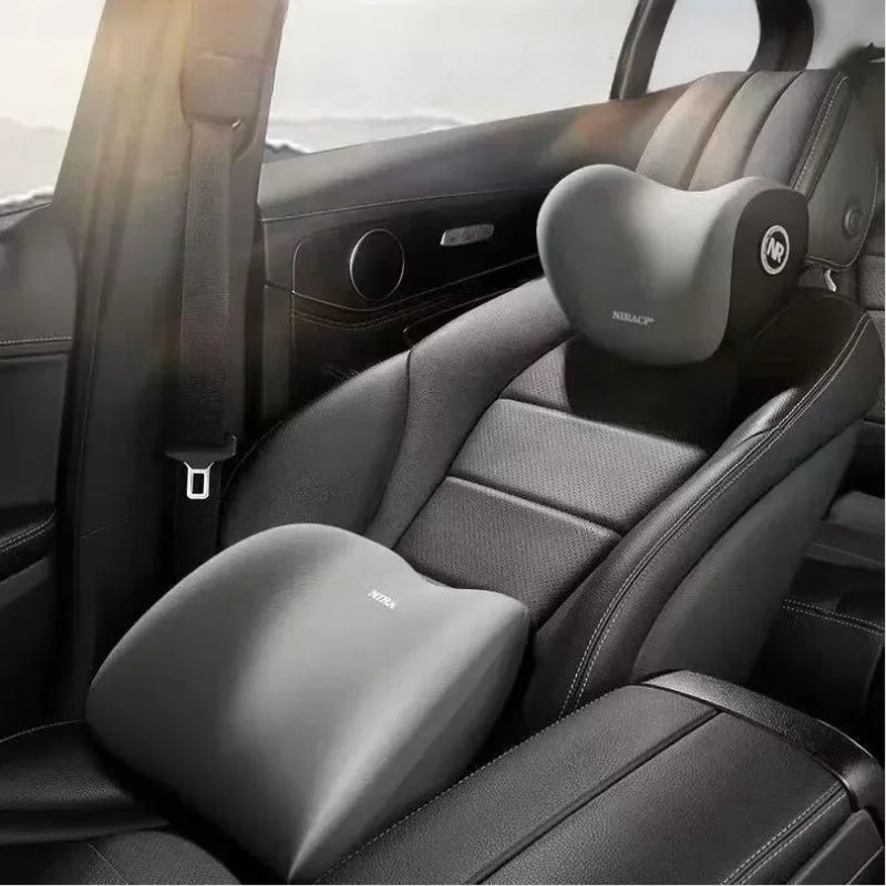 Almofada de pescoço - almofada de encosto de cabeça respirável para carro